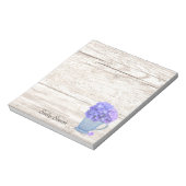 あじさいピッチャーメモ帳 ノートパッド (回転)