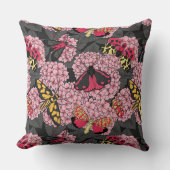 あじさいピンク クッション (正面)