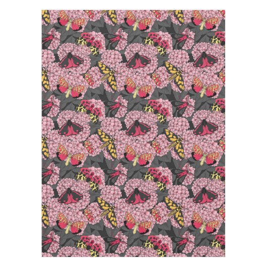 あじさいピンク テーブルクロス (正面)