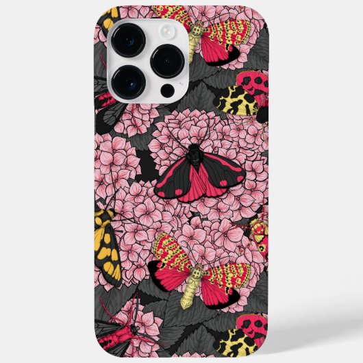 あじさいピンク Case-Mate iPhoneケース (裏面)