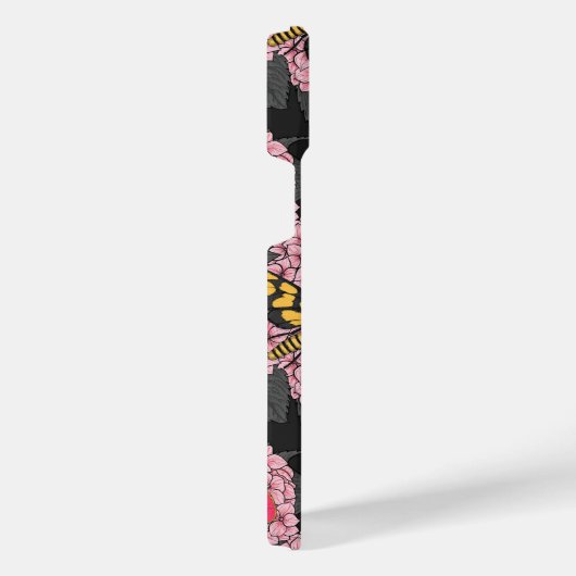 あじさいピンク iPhoneケース (右側面)