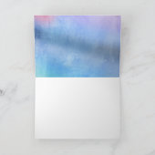 あじさいフォトカード カード (内部)