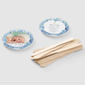 あじさいフレーム10セット洗礼 ハンドファン (組立なし)