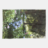 あじさいフローラツリー自然写真 キッチンタオル (横)