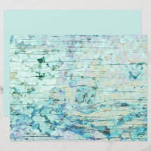 あじさいフローラティール（緑がかった色）カントリーヴィンテージウッド