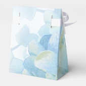 あじさいフローラブルーグリーン結婚式の引き出物箱 フェイバーボックス (裏面サイド)