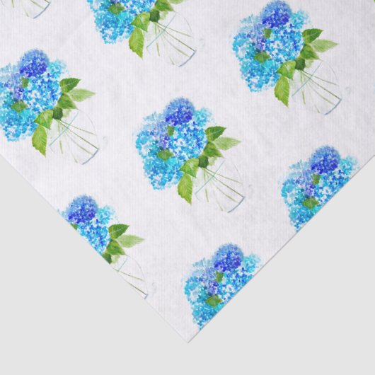 あじさいフローラブルーフラワーウォーター素朴カラー 薄葉紙 (詳細)