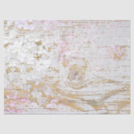 あじさいフローラ白動揺してヴィンテージウッド 薄葉紙