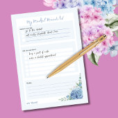あじさいフローラ「My Mindful Moments Lists」 ポストイット