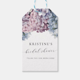 あじさいブライダルシャワーサンキューラベル ギフトタグ