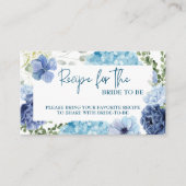 あじさいブライダルシャワー エンクロージャーカード (正面)