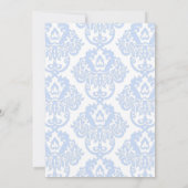 あじさいブライダルシャワー 招待状 (裏面)