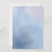 あじさいブランチバブルブライダルシャワー招待 招待状 (裏面)