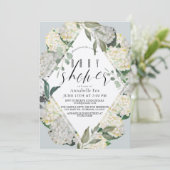 あじさいブルーランバスバーチャルベビーシャワー 招待状 (スタンド正面)