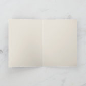 あじさいブーケを花瓶に カード (内部)