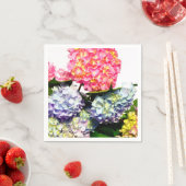 あじさいブーケ スタンダードカクテルナプキン (インサイチュ)