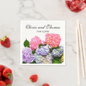 あじさいブーケ スタンダードカクテルナプキン (インサイチュ)