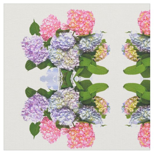 あじさいブーケ ファブリック (クローズアップ)