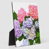 あじさいブーケ フォトプラーク (側面)