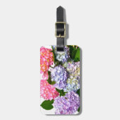 あじさいブーケ ラゲッジタグ (正面縦)