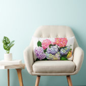 あじさいブーケ ランバークッション (椅子)