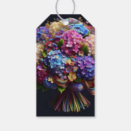 あじさいブーケ、Natasha Us ギフトタグ