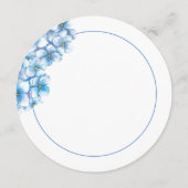 あじさいメニューカード メニュー (裏面)