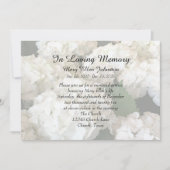 あじさいメモリアルサービス招待状 招待状 (正面)