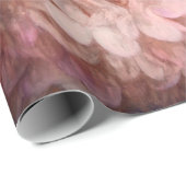 あじさいヴィンテージ赤面ピンクフローラウッドデコパージュ ラッピングペーパー (ロールコーナー)