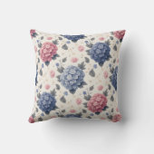 あじさい付き明るいクッションデザイン クッション (裏面)