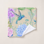 あじさい夏のタオルセット バスタオルセット (ウォッシュタオル)