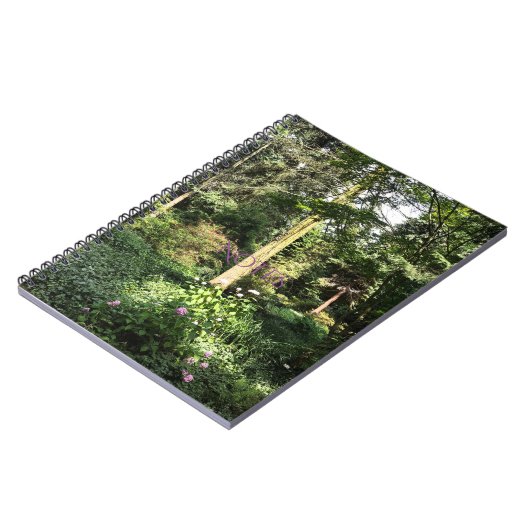 あじさい木自然写真 ノートブック (左側)