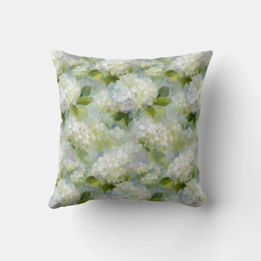 あじさい柄 クッション (裏面)