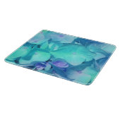 あじさい模様 カッティングボード (角)