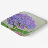 あじさい母の日 ペーパープレート (傾斜あり)