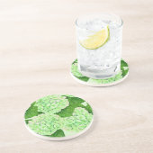 あじさい水彩模様 コースター (側面)