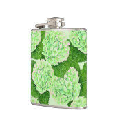 あじさい水彩模様 フラスク (左)