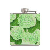 あじさい水彩模様 フラスク (裏面)