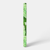 あじさい水彩模様 SAMSUNG GALAXYケース (左側面)