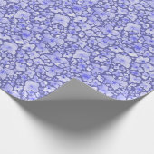 あじさい水彩花柄 ラッピングペーパー (角)