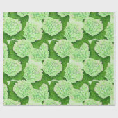 あじさい水柄包装紙 ラッピングペーパー (フラット)