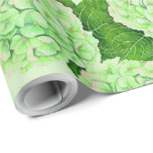 あじさい水柄包装紙 ラッピングペーパー (ロールコーナー)