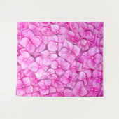 あじさい水色 タペストリー (正面(横))