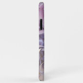 あじさい生命は美しい紫色の電話ケース Case-Mate iPhoneケース (裏面/右)