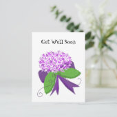 あじさい病が治る ポストカード (スタンド正面)