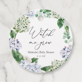 あじさい私が植物を育てるのを見る フェイバータグ