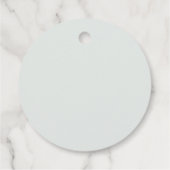 あじさい私が植物を育てるのを見る フェイバータグ (裏面)