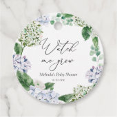 あじさい私が植物を育てるのを見る フェイバータグ (正面)