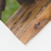 あじさい素朴とカウボーイがウェスタン結婚ズ フリースブランケット (角)