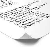 あじさい結婚さんの愛は患者の座席表 ポスター (角)